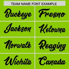 Neon Green Gold Star Pattern Raglan Sleeves Football Jersey 3