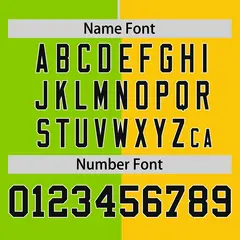 Neon Green Gold Symmetrical Gradient Baseball Jersey 4