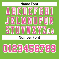 Neon Green Pink-White Football Jersey 4