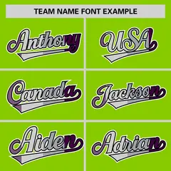 Neon Green Pride Month Baseball Jersey 3