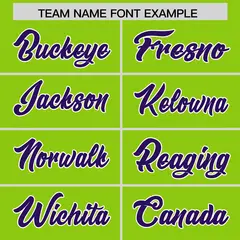 Neon Green Purple and Orange Gradient Sides Football Jersey 3
