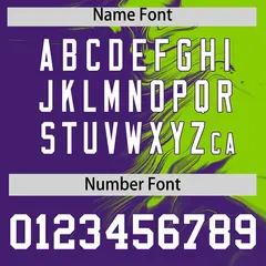 Neon Green Purple Ink Pattern Authentic Baseball Jersey 4