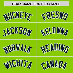 Neon Green White American Flag Raglan Baseball Jersey 9