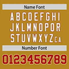 Old Gold Classic Authentic Football Jersey 4