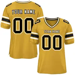 Old Gold Classic Authentic Football Jersey 1