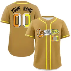 Old Gold Maverique Pride Month Baseball Jersey