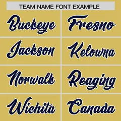 Old Gold Navy Star Pattern Raglan Sleeves Football Jersey 3