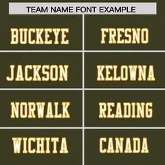 Olive Classic Authentic Football Jersey 3
