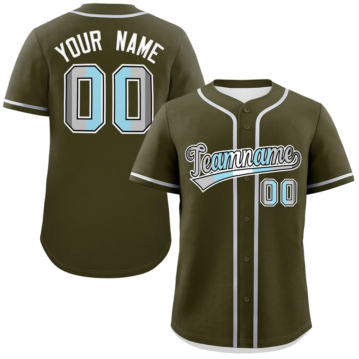 Olive Demiboy Pride Month Classic Authentic Baseball Jersey