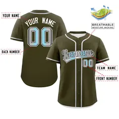 Olive Demiboy Pride Month Classic Authentic Baseball Jersey 2