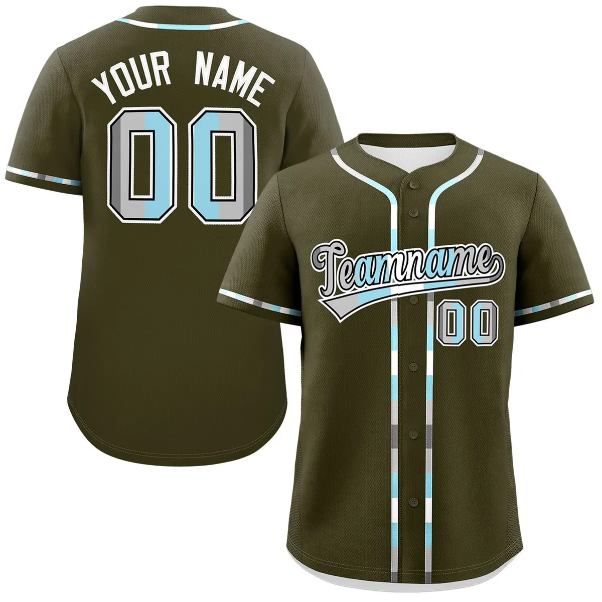 Olive Demiboy Pride Month Classic Authentic Baseball Jersey
