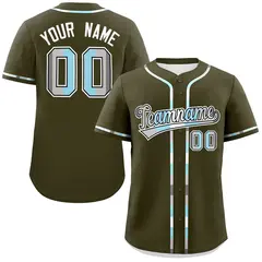 Olive Demiboy Pride Month Classic Authentic Baseball Jersey 1