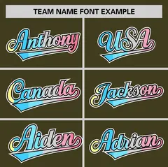 Olive Genderflux Pride Month Classic Baseball Jersey 3