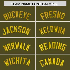 Olive Sequined Trim Athletic Basketball Jersey 3