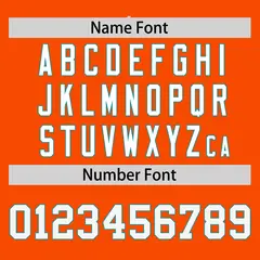 Orange Aqua Zebra Stripes Graffiti Authentic Baseball Jersey 4