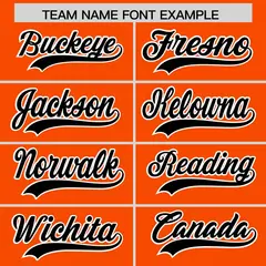 Orange Black American Flag Raglan Baseball Jersey 3