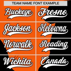 Orange Black Couple Silhouettes Valentine's Day Baseball Jersey 4