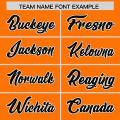 Orange Black Purple Gradient Sides Football Jersey 3