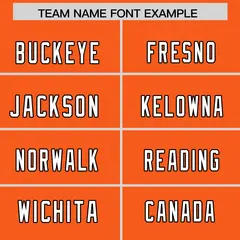 Orange Black Raglan Sleeves Pattern Football Jersey 3