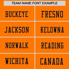 Orange Black Sequin Lettering Stretch Football Jersey 3