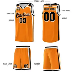 Orange Black White Color Charge Series Basketball Jersey 5