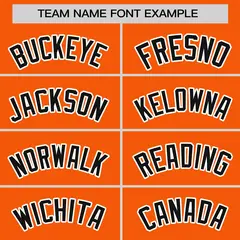Women's Orange Black-White Thick Slash Mesh Basketball Jersey 3