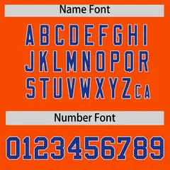 Orange Classic Authentic Baseball Jersey 4