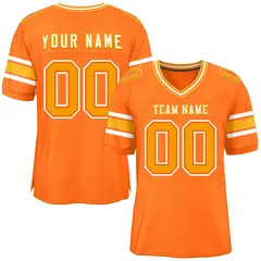 Orange Classic Authentic Football Jersey