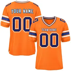 Orange Classic Authentic Football Jersey 1