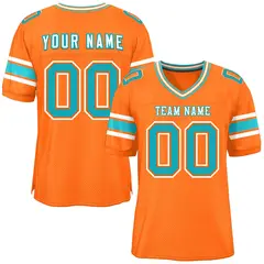 Orange Classic Authentic Football Jersey 1
