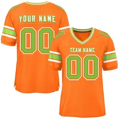Orange Classic Authentic Football Jersey 1