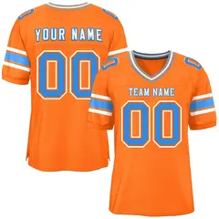 Orange Classic Authentic Football Jersey 1