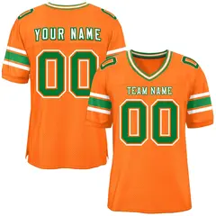 Orange Classic Authentic Football Jersey 1