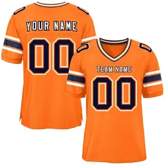 Orange Classic Authentic Football Jersey 1