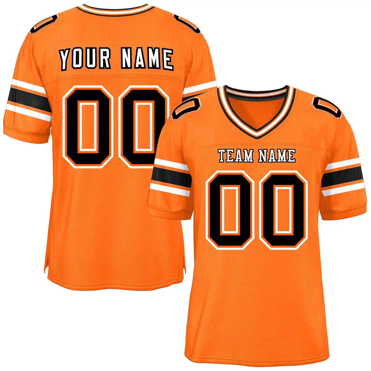 Orange Classic Authentic Football Jersey