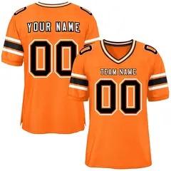 Orange Classic Authentic Football Jersey 1
