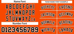 Orange Classic Authentic Pullover Baseball Jersey 3