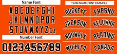 Orange Classic Authentic Pullover Baseball Jersey 3