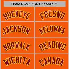Orange Crimson-Gold Varsity Full-Snap Letterman Jacket 5