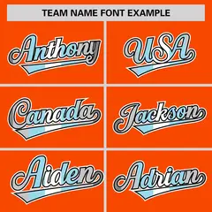Orange Demiboy Pride Month Classic Authentic Baseball Jersey 3