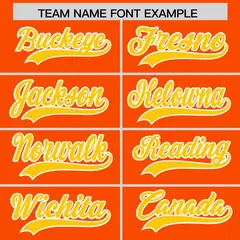 Orange Gold American Flag Raglan Baseball Jersey 3