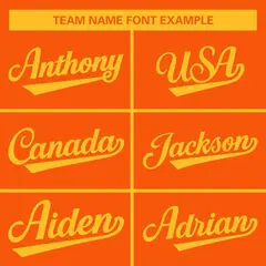 Orange Gold Raglan Full-Snap Varsity Letterman Jacket 5