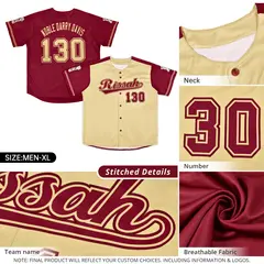 Orange Gold Raptor Series Raglan Baseball Jersey 7