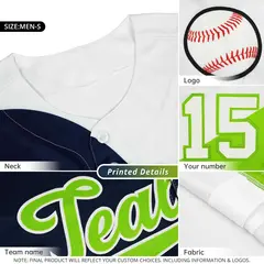 Orange Gold-White Half Heart Color Block Baseball Jersey 5