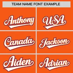 Orange Graffiti Multicolored Flames Print Baseball Jersey 3