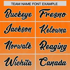 Orange Gray Gradient Outdoor Authentic Football Jersey 3