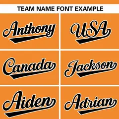 Orange Gray Varsity Full-Zip Raglan Sleeves Letterman Baseball Jacket 7
