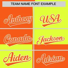 Orange Green Color Block Varsity Letterman Jacket Hoodie 5