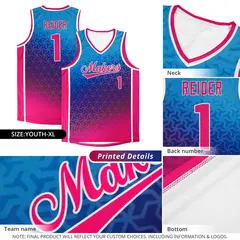Orange Light Green Gradient Irregular Shapes Basketball Jersey 5