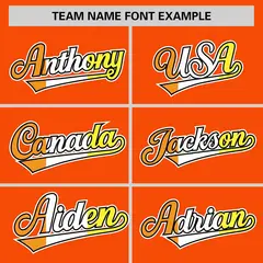 Orange Maverique Pride Month Baseball Jersey 3